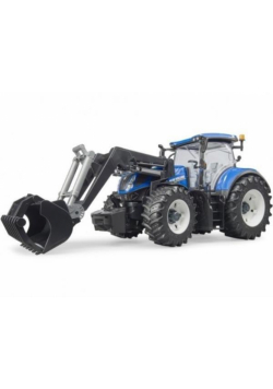 Traktor New Holland z ładowarką