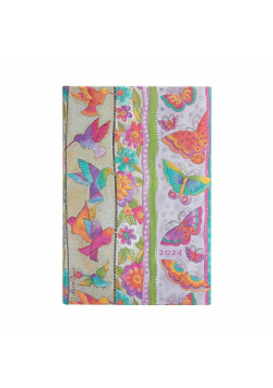 Kalendarz tygodniowy mini 2024 Hummingbirds