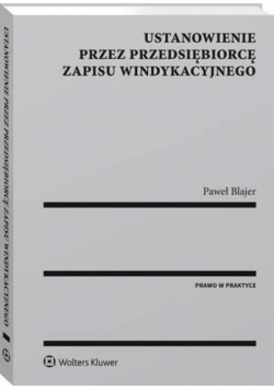 Ustanowienie przez przedsiębiorcę zapisu windykac.