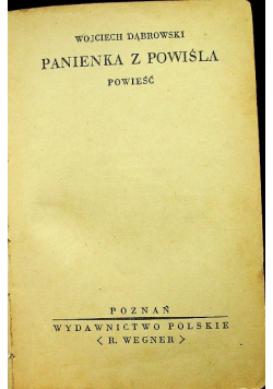 Panienka z Powiśla ok 1929 r.