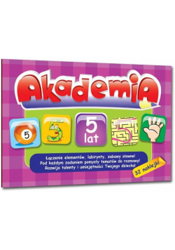 Akademia - 5 lat +32 naklejki Greg
