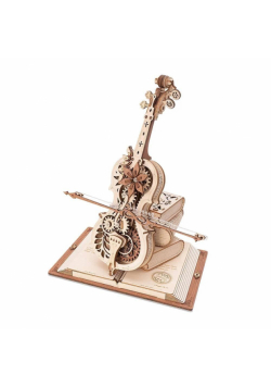 Puzzle Drewniane 3D Magiczna wiolonczela