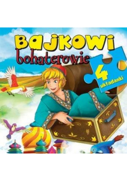 4 układanki - Bajkowi bohaterowie