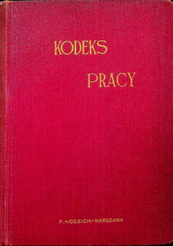 Kodeks pracy 1930 r.
