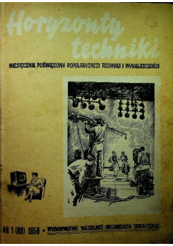 Horyzonty techniki Rocznik 1956 12 numerów
