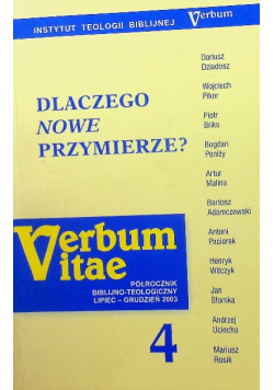 Dlaczego Nowe Przymierze