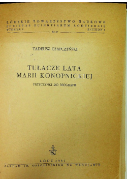 Tułacze lata Marii Konopnickiej