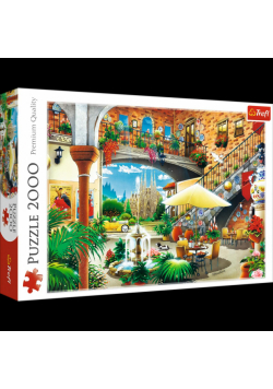 Puzzle 2000 Widok na Barcelonę TREFL