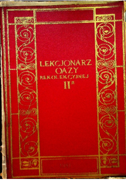 Lekcjonarz  oazy rekolekcyjnej 2