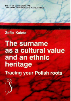 The surname as a cultural value and an ethnic heritage