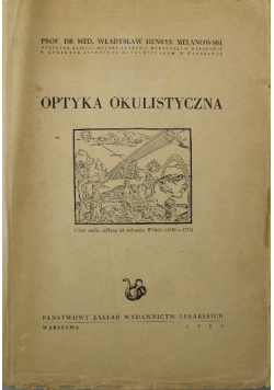 Optyka okulistyczna 1950 r.