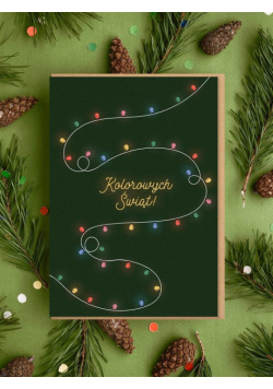 Karnet - Kolorowych Świąt