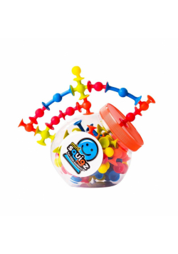 Przyssawki Squigz Mini silikonowe klocki 75el