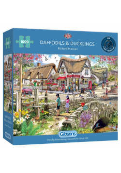 Puzzle 1000 Żonkile i kaczuszki G3