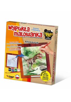 Wypukła malowanka Dino - Allosaurus