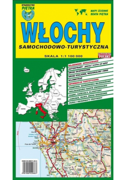 Włochy 1:1 100 000 mapa samochodowa PIĘTKA