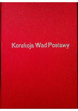 Korekcja wad postawy