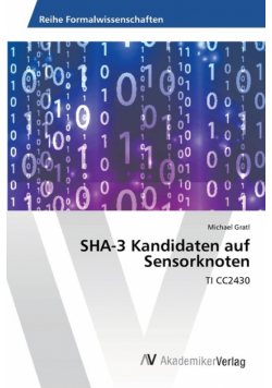 SHA-3 Kandidaten auf Sensorknoten