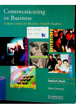 Communicating in Business: A Short Course for Business English Students, American English Edition