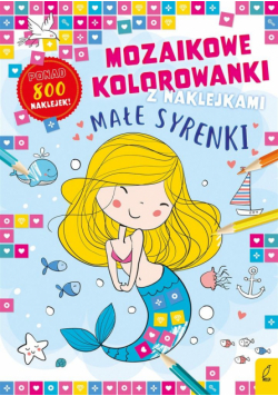 Mozaikowe kolorowanki. Małe syrenki