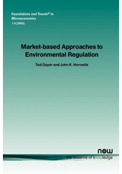 Market-Based Approaches to Environmental Regulation