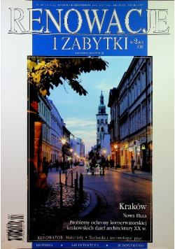 Renowacje i zabytki nr 2 / 2017 Kraków Nowa Huta