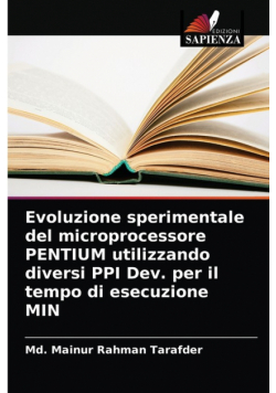 Evoluzione sperimentale del microprocessore PENTIUM utilizzando diversi PPI Dev. per il tempo di esecuzione MIN