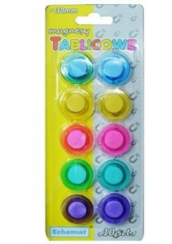 Magnesy do tablic 30mm 10szt