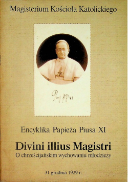 Encyklika Papieża piusa XI Divini illius Magistri