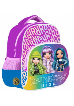Plecak mały Rainbow High Silver Style