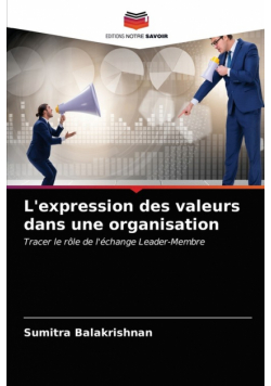 L'expression des valeurs dans une organisation