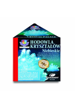 Hodowla kryształów niebieskie 4M