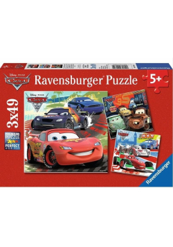 Puzzle 3x49 Auta 2