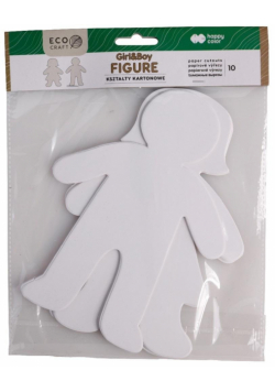 Zestaw kształtów kartonowych Figure 10szt