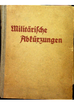 Militarische abkurzungen