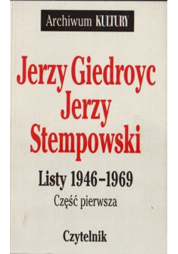 Listy 1946 - 1969 Część 1