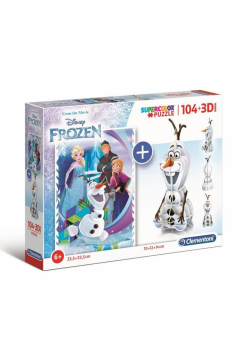 Puzzle 104 3D model Frozen