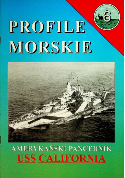 Profile Morskie 6 Amerykański Pancernik USS CALIFORNIA