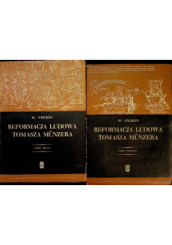 Reformacja ludowa Tomasza Munzera