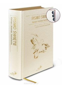 Pismo Święte ST i NT (biała oprawa, paginatory)