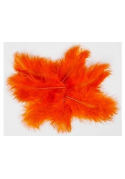 Piórka pomarańczowe 14-18cm 10g