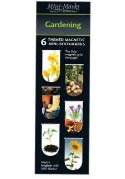 Zakładki magnetyczne Gardening 6 sztuk