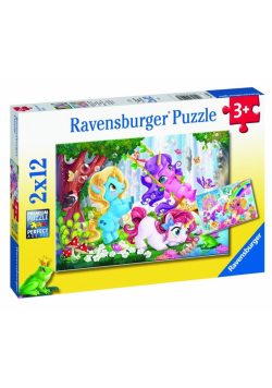 Puzzle 2x12 Magiczne jednorożce 2