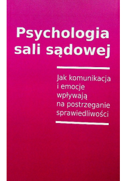 Psychologia sali sądowej