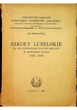 Szkoły Lubelskie 1949 r