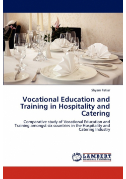 Vocational Education and Training in Hospitality and Catering
