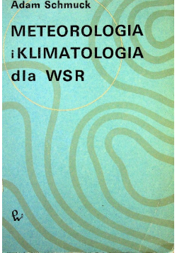 Meteorologia i klimatologia dla WSR
