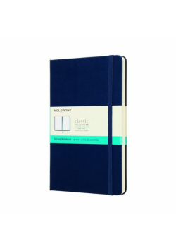 Notes Moleskine Classic L, kropki, szafirowy