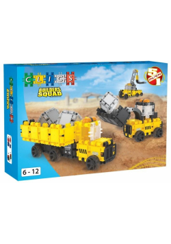 Klocki konstrukcyjne 5w1 - Builders Squad Box
