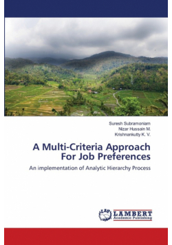 A Multi-Criteria Approach For Job Preferences